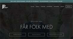 Desktop Screenshot of fjeldstadandpartners.no